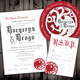 Illustration for article titled emGame of Thrones/em Wedding Invites Promise a Day Theyll Never Forget